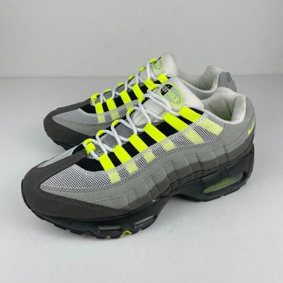 Kids Multi-Trainers 95 OG – Yellow Gradient Neon Sneakers 2026 Edition - Picture 4 of 11